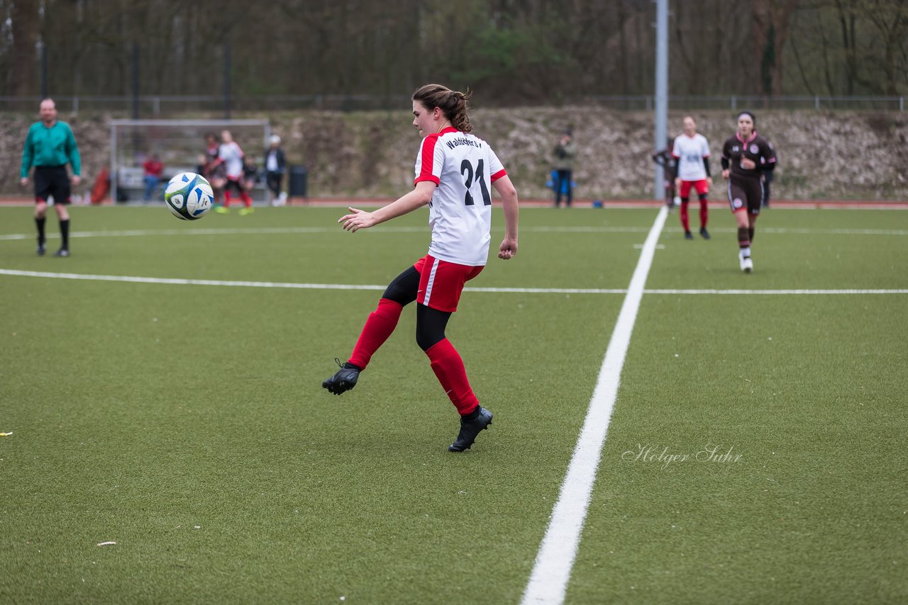 Bild 265 - B-Juniorinnen Walddoerfer - St.Pauli : Ergebnis: 4:1